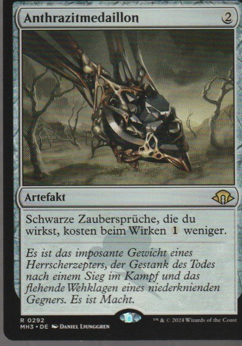 Magic The Gathering Carte collezionabili: Magic The Gathering MTG MH3 0292 Anthrazitmedaillon – Nuovo (secondo la descrizione) da Vezia venduto da Aquarius_Age