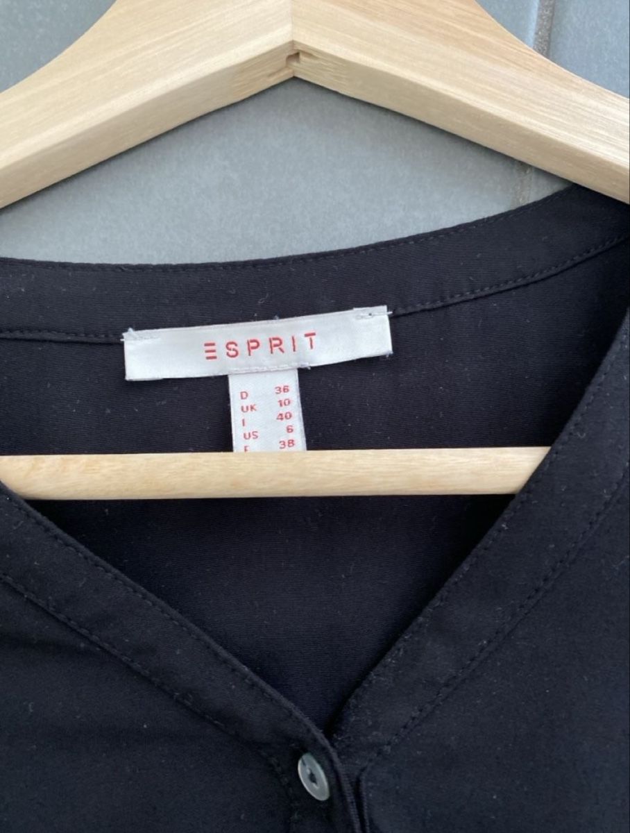 Esprit Camicette: Espritbluse in schwarz, Grösse 36 – Usato da Zürich venduto da Sonnenschein_ 2