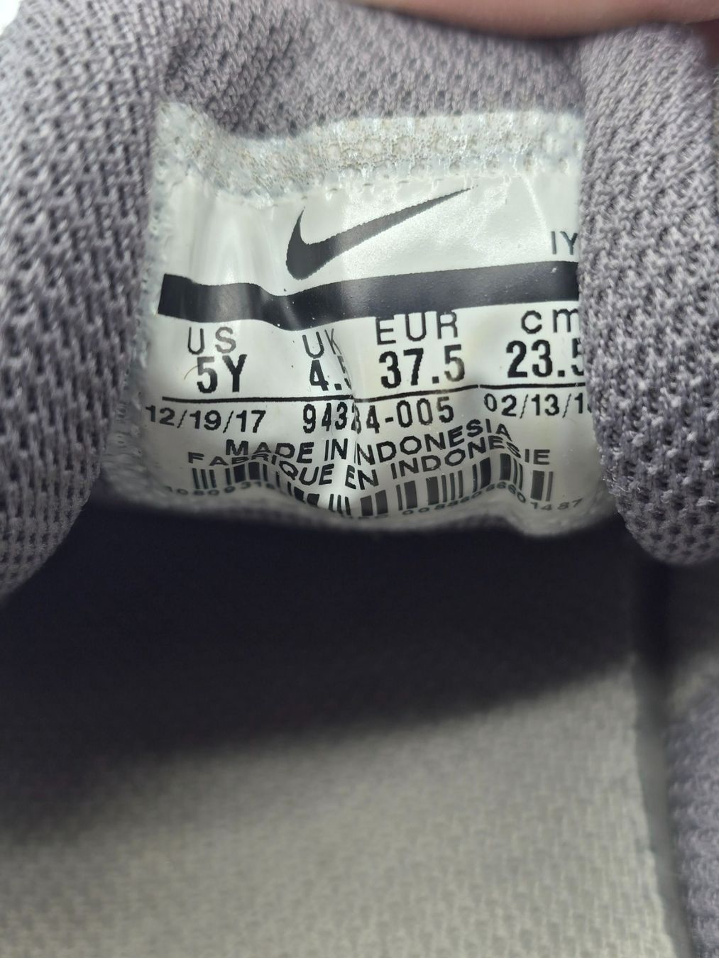Nike Scarpe da uomo: Nike, Gr. 37,5 , Grau/Orange – Usato da Schlatt TG venduto da Andis3 3