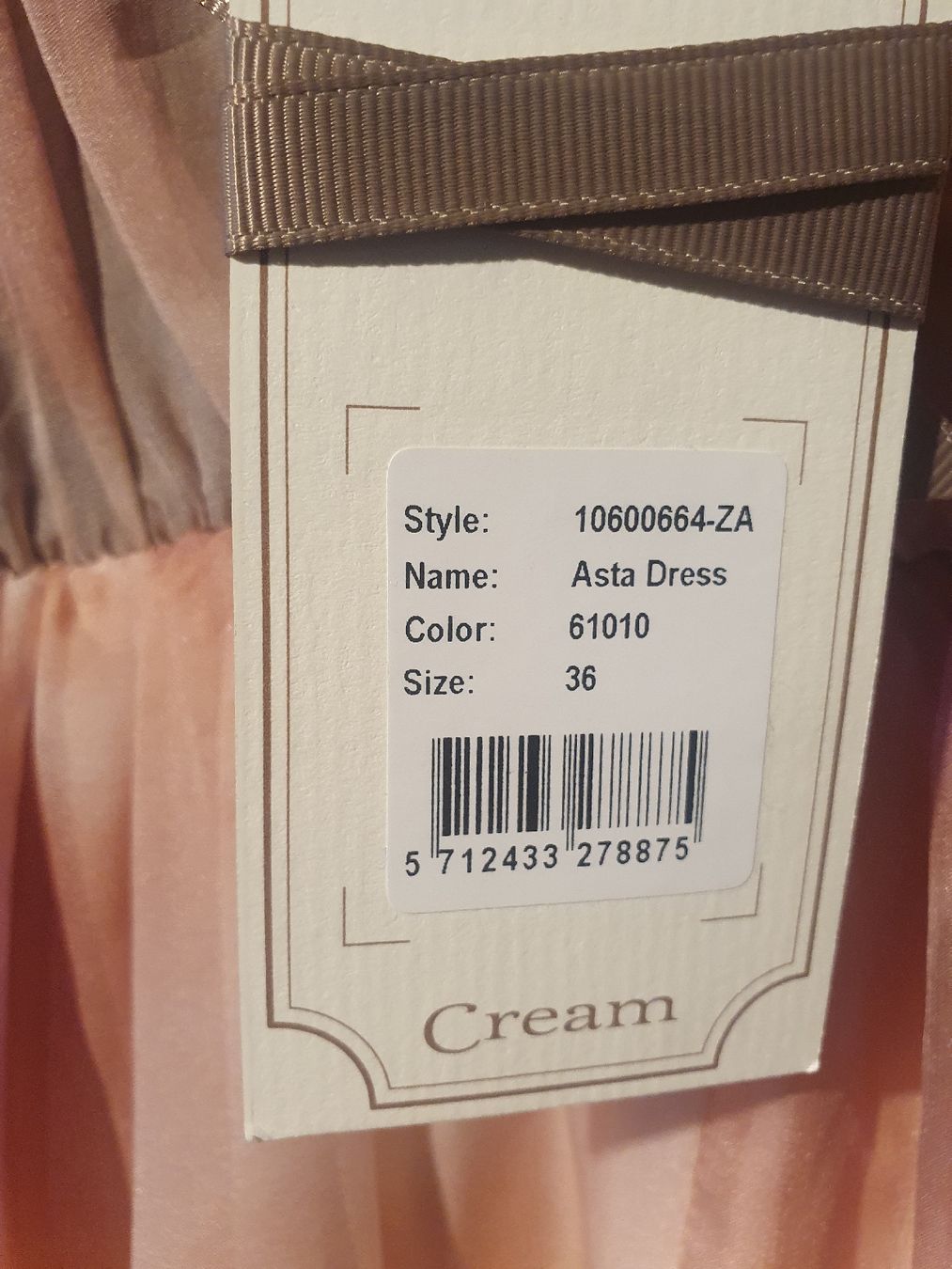 Cream Kleider: Abendkleid – Neu und originalverpackt aus Edlibach von Piiismaker 2