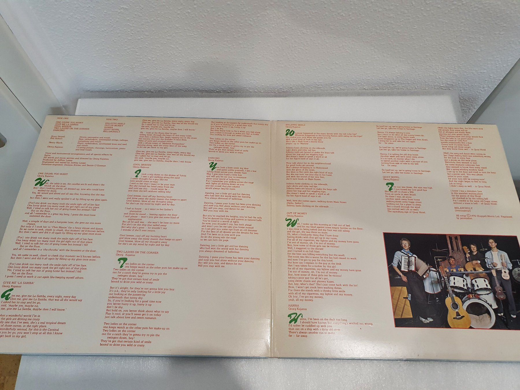 Dischi in vinile: Sailor – The Third Step – Usato da Uster venduto da Vinyl-Leidenschaft 3