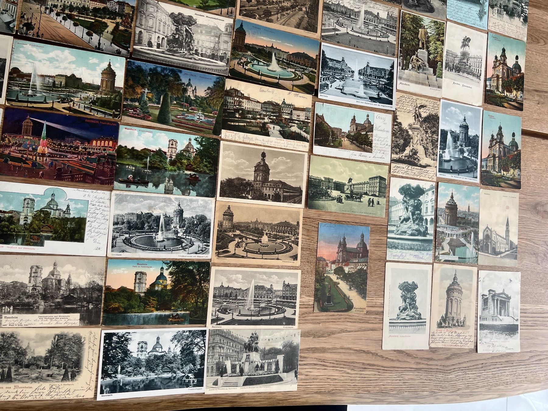 Cartoline postali: Sammlung Ansichtskarten Deutsches Reich - Mannheim – Usato da Hermetschwil-Staffeln venduto da militaria-schweiz 5