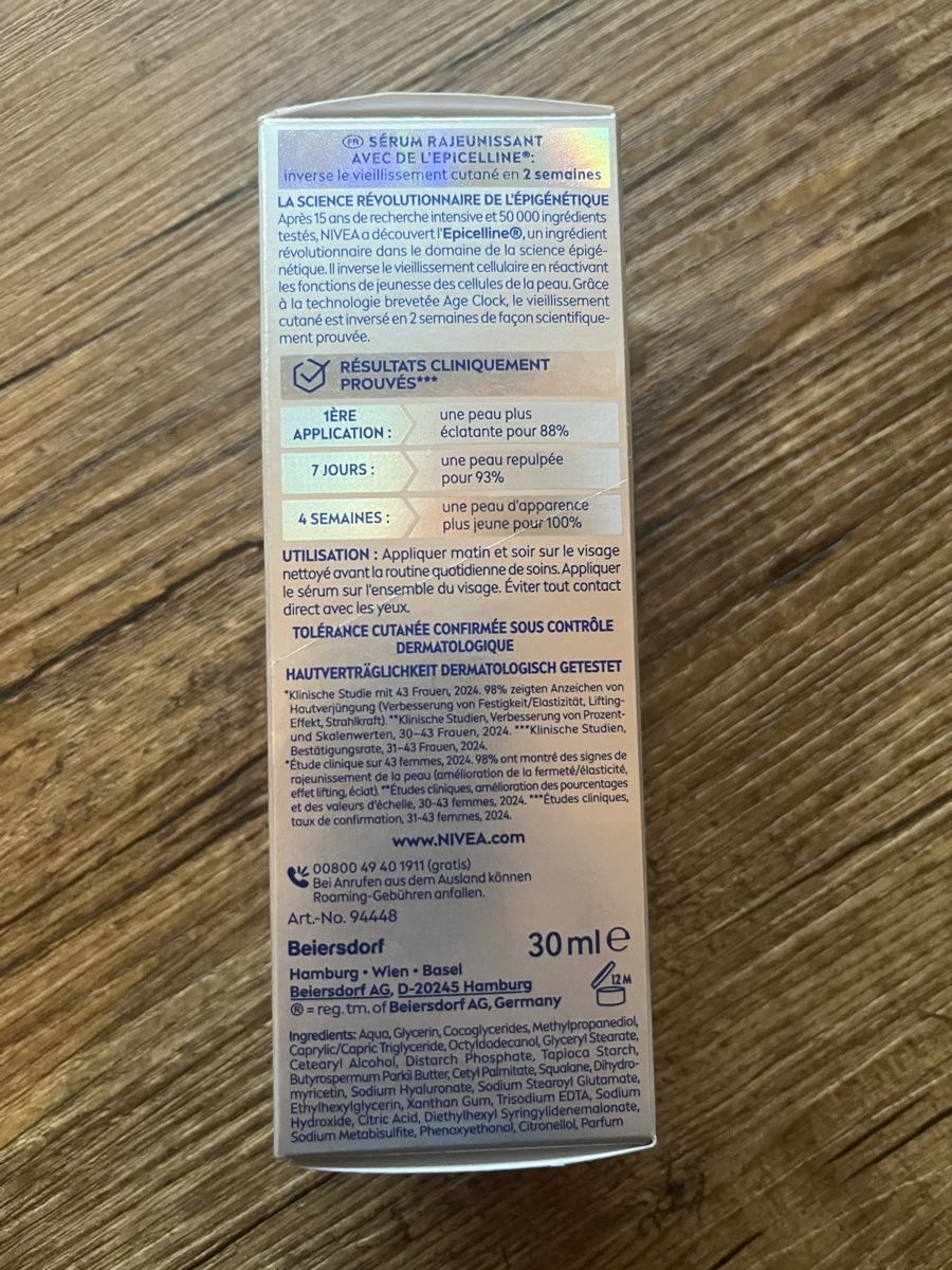 Nivea Cura del viso: NIVEA CELLULAR EPIGENETIC -30 ml – Nuovo e nell'imballaggio originale da Olten venduto da Moniquk2 2