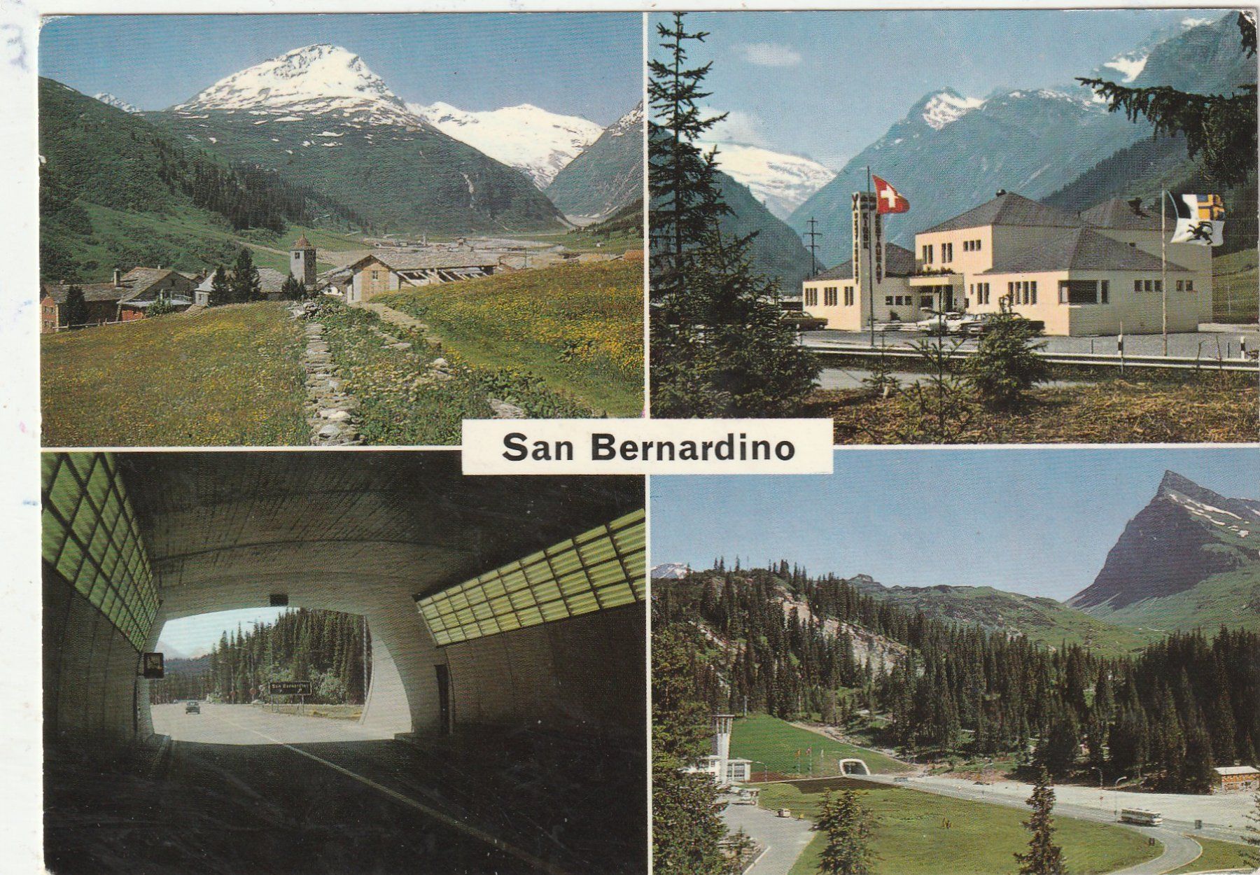 Cartoline postali: San Bernardino MBK – Usato da Lumbrein venduto da made02