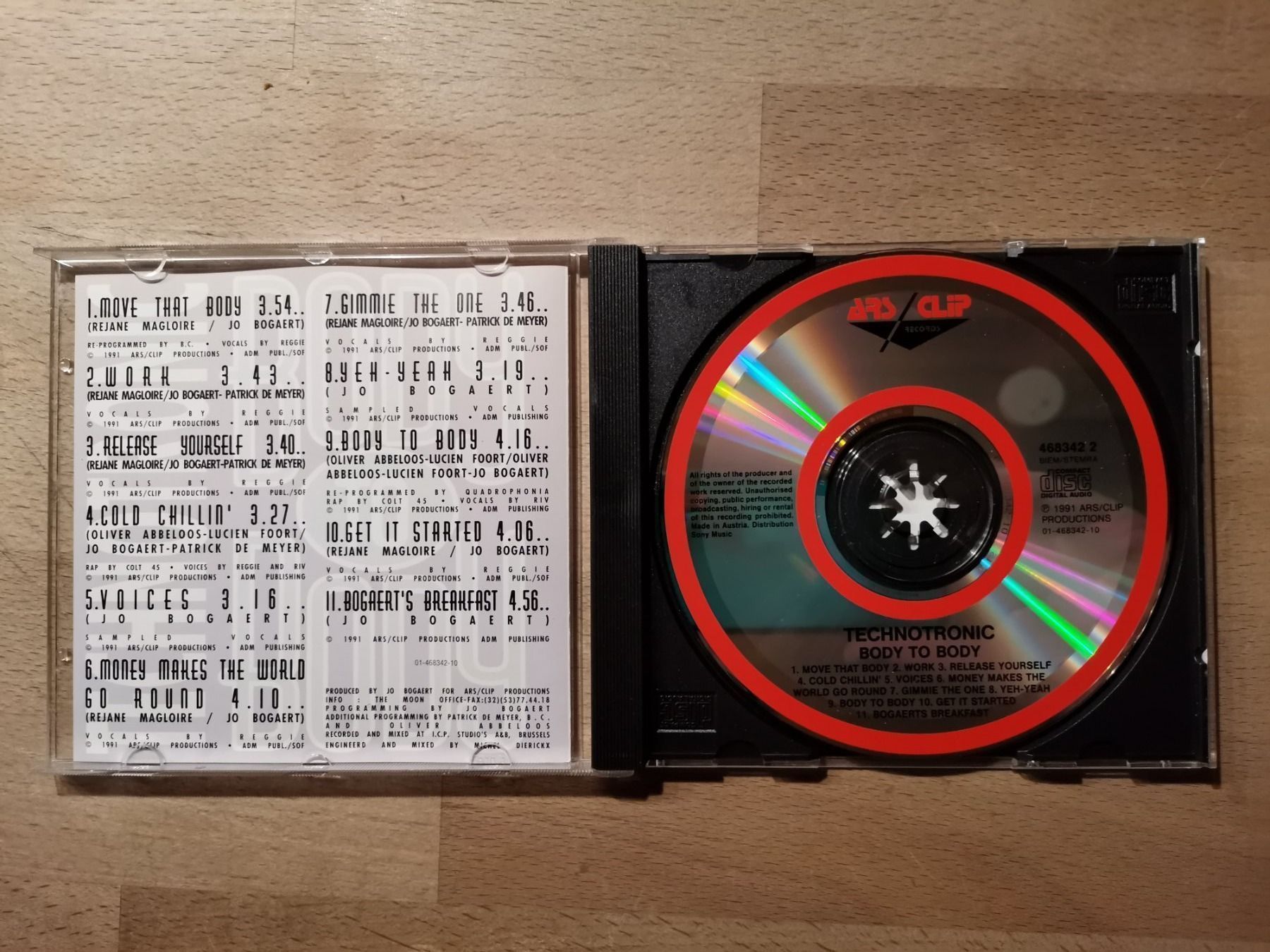 CDs: Technotronic – Body To Body – Neu (gemäss Beschreibung) aus Biel / Bienne von Music74 1