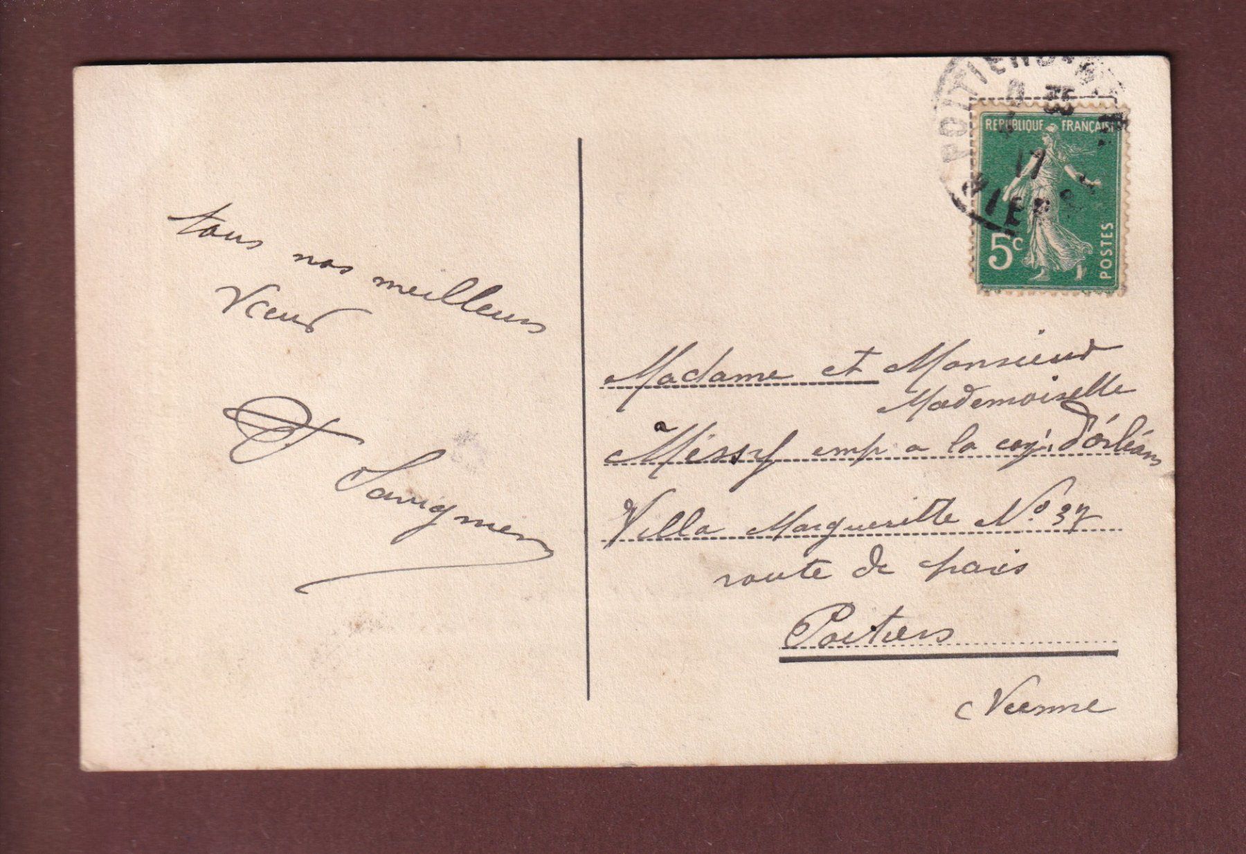 Ansichtskarten: GRANDSON - Le Château - 1917 – Gebraucht aus Pully von nicecards-shop 1