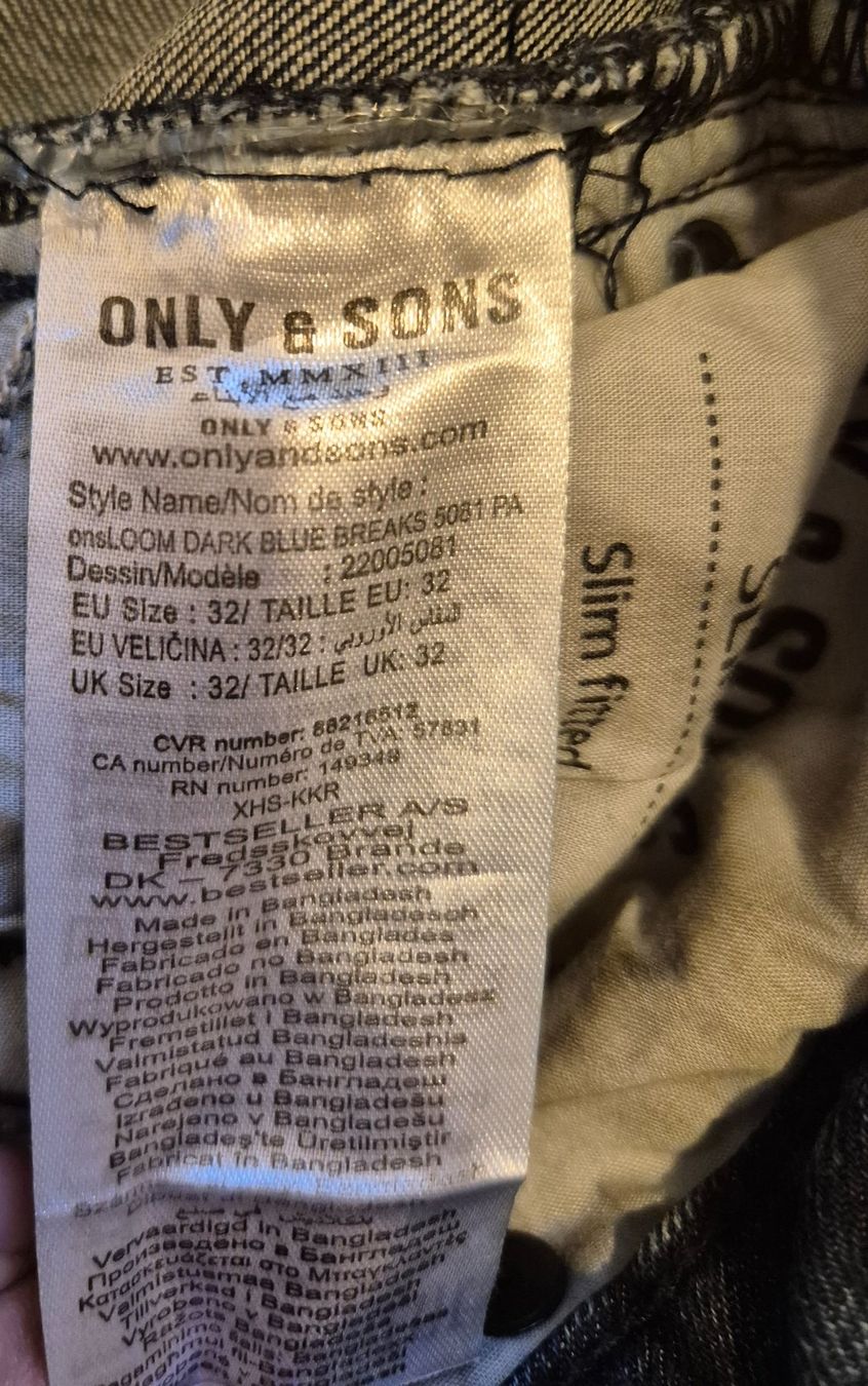Only Jeans: Jeanshose "Only & Sons" (Grösse 32/32) – Usato da Gams venduto da tischi97 4