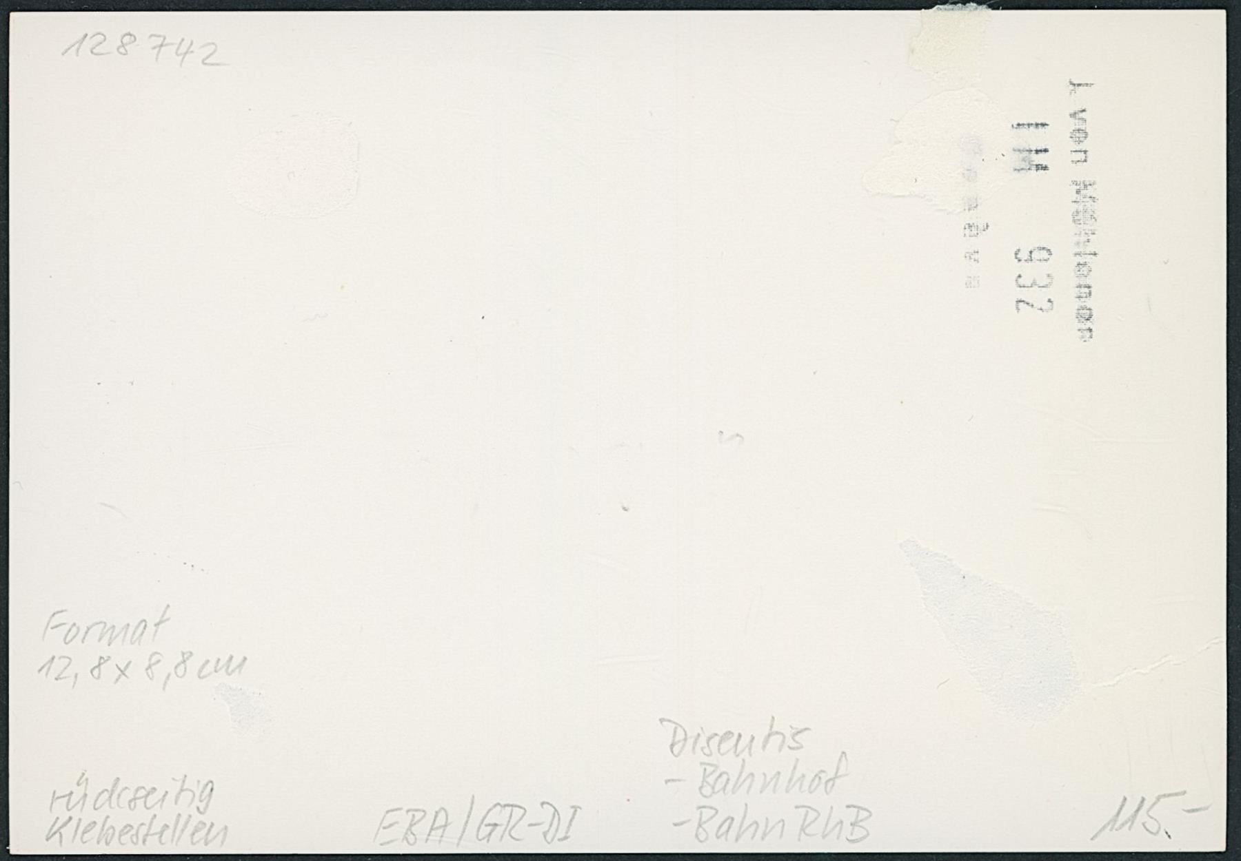 Cartoline postali: GR Disentis - Rhätische Bahn RhB – Usato da Schindellegi venduto da leecollect 1