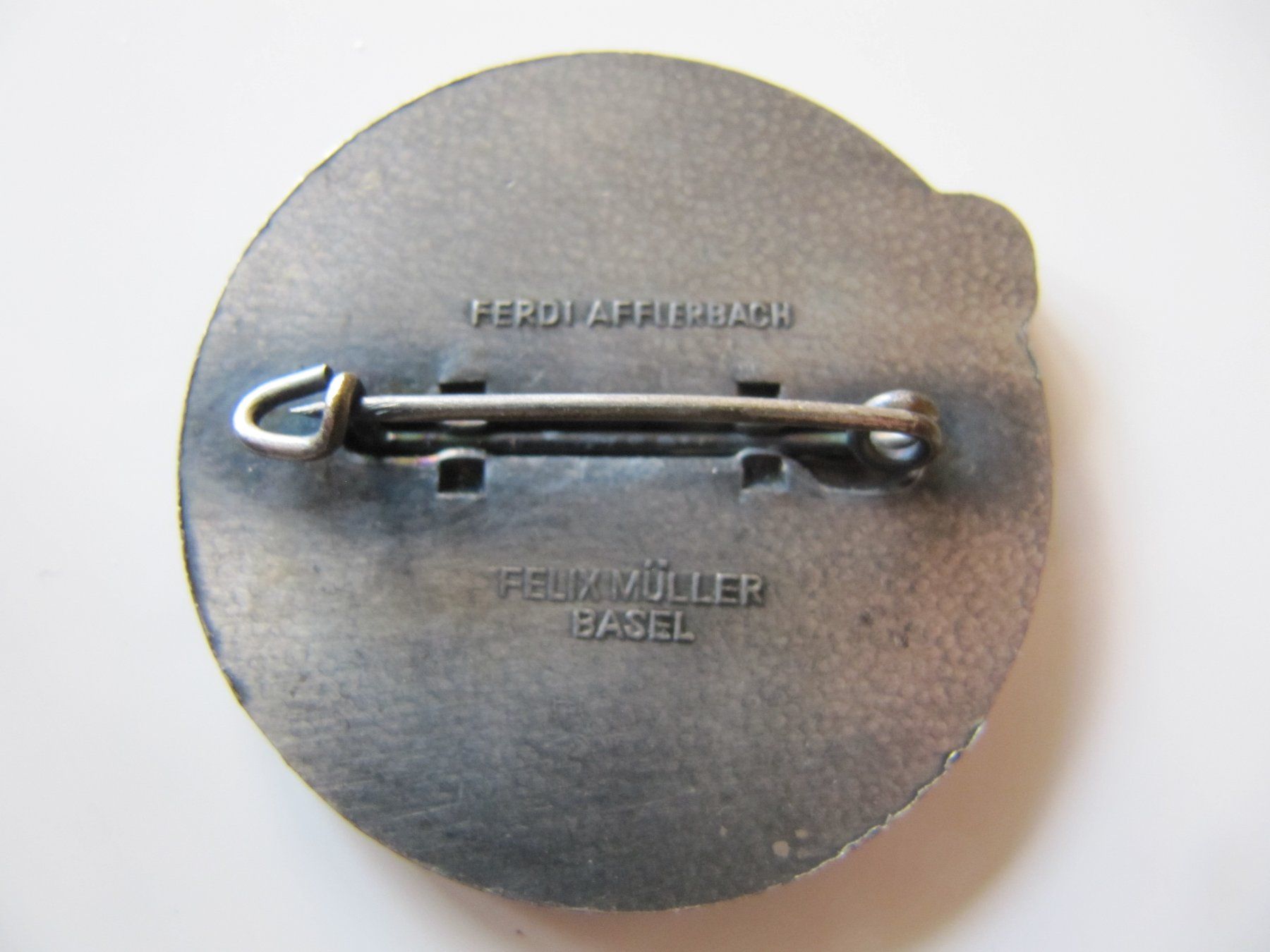 Basler Plaketten & Abzeichen: Basler Silber Blaggedde 1962 – Gebraucht aus Basel von Ruben2210 1