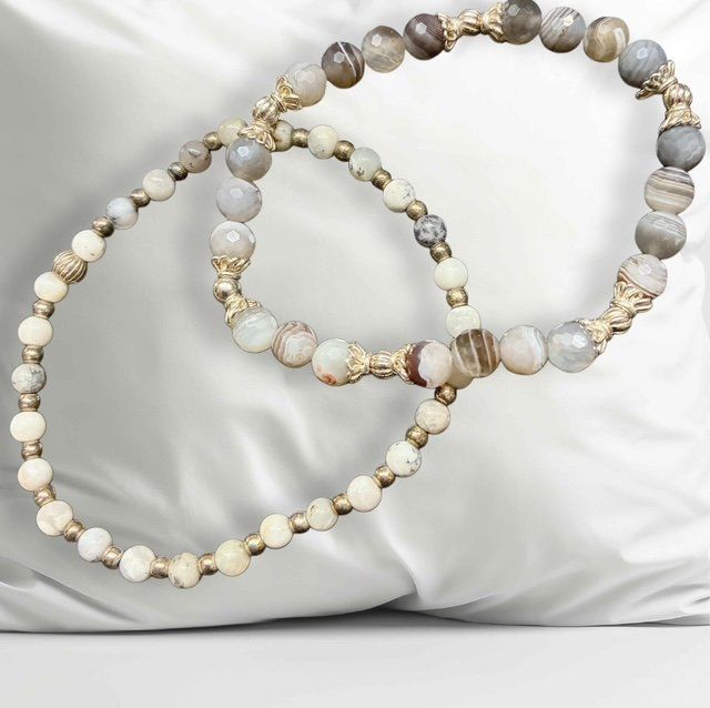 Armbänder & -reifen: Armbänder Jaspis – Gebraucht aus Surava von Kopfsache