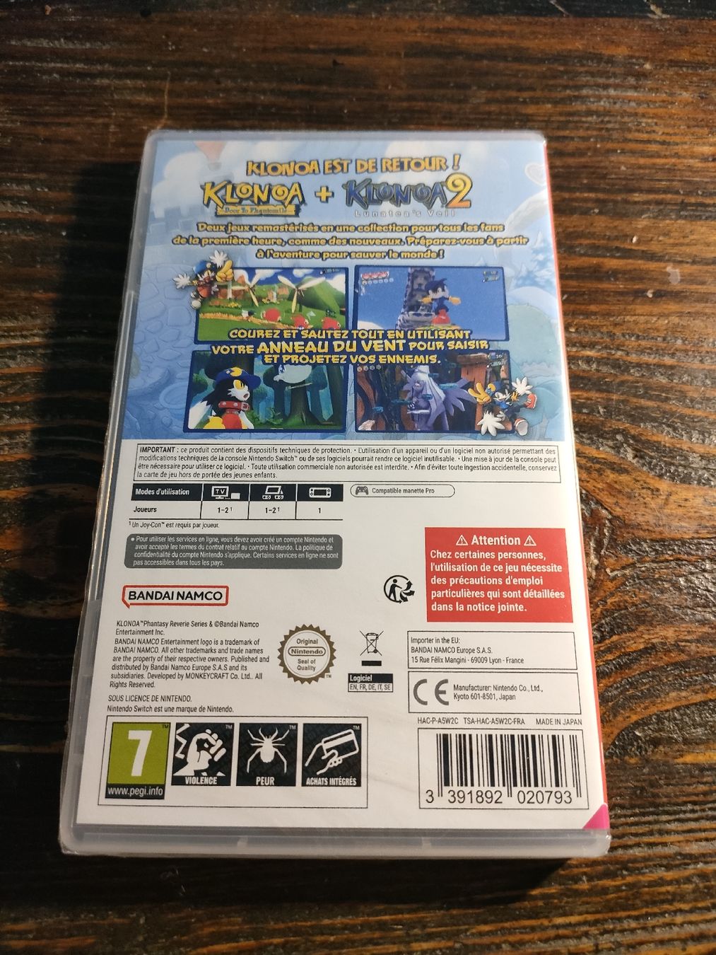 Nintendo Giochi: Klonoa: Phantasy Reverie Series sur Switch – Nuovo (secondo la descrizione) da La Chaux-de-Fonds venduto da nwa_w9zt 1