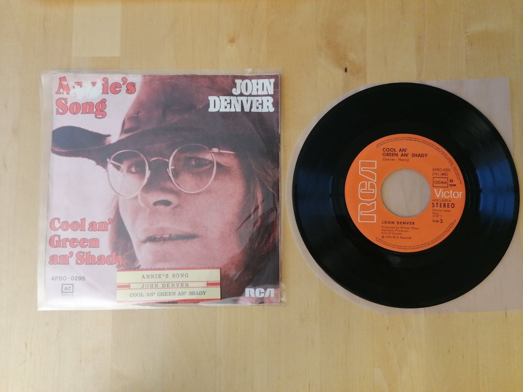 Schallplatten: John Denver – Annie's Song – Gebraucht aus Emmenbrücke von lamorak 1