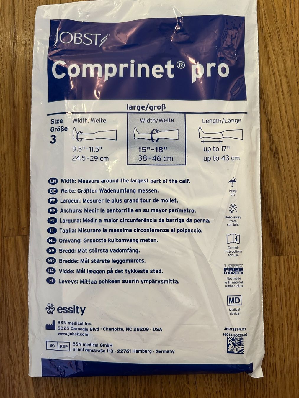 Jobst Calze & Collant: Kompressionsstrümpfe Jobst Comprinet Pro Gr.3 anti-thrombose – Nuovo e nell'imballaggio originale da Küsnacht ZH venduto da filo_fila8700