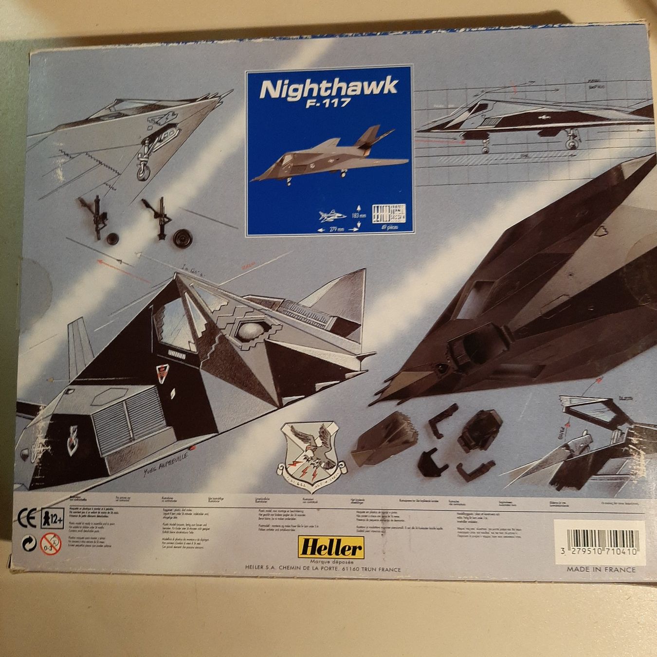 Heller Kit di modellismo & Modellini statici: 1964 ... Lockheed F-117 Nighthawk ... Heller Kit 5 – Nuovo (secondo la descrizione) da Bonstetten venduto da Benibanny59 1