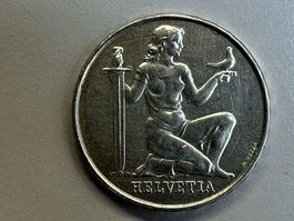 5 Franken Silber-Münze Schweiz - Wehranleihe 1936