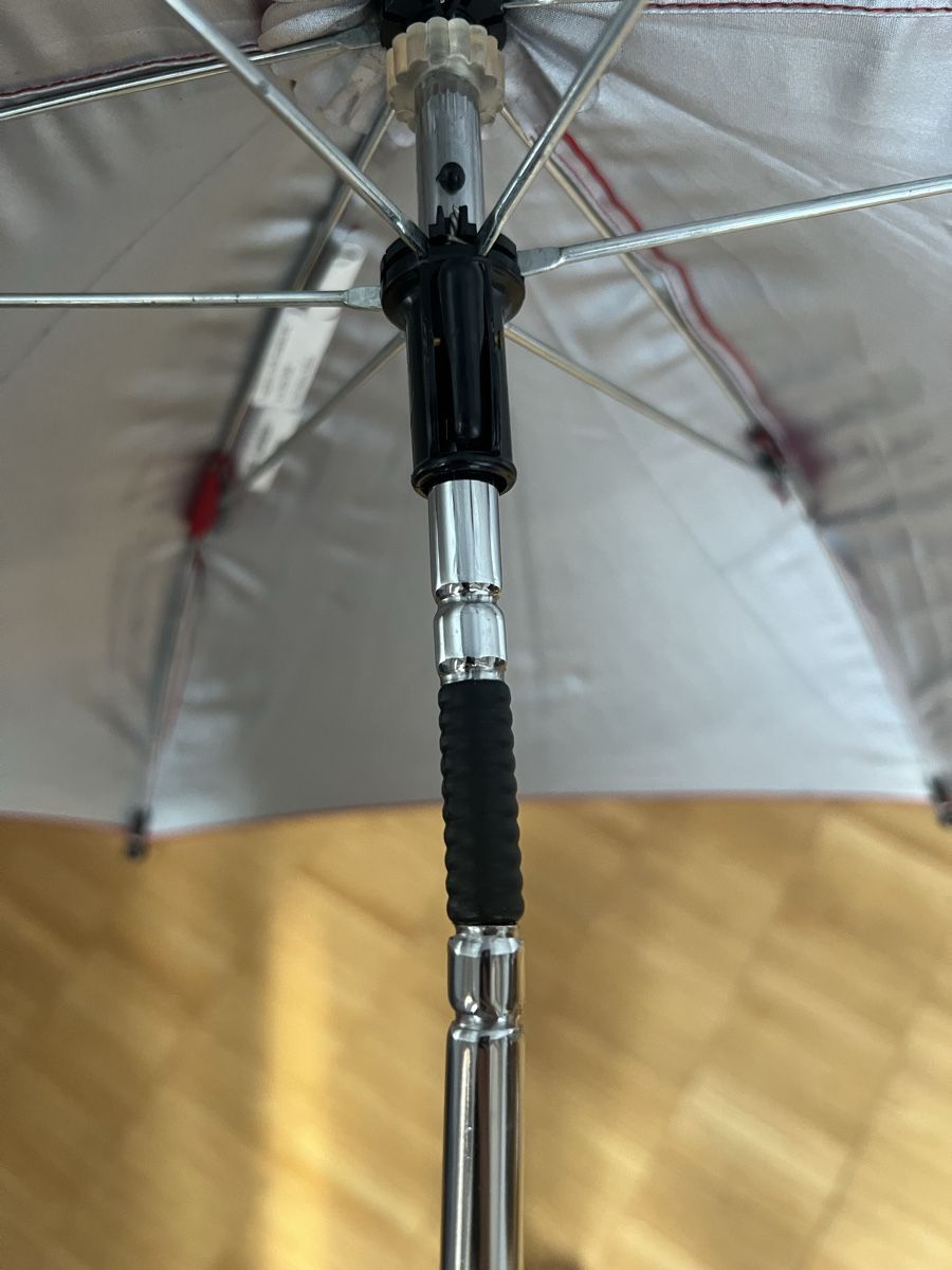 Bugaboo Ombrelloni: Bugaboo Umbrella Parasol in Red – Usato da Watt venduto da rmt07 3
