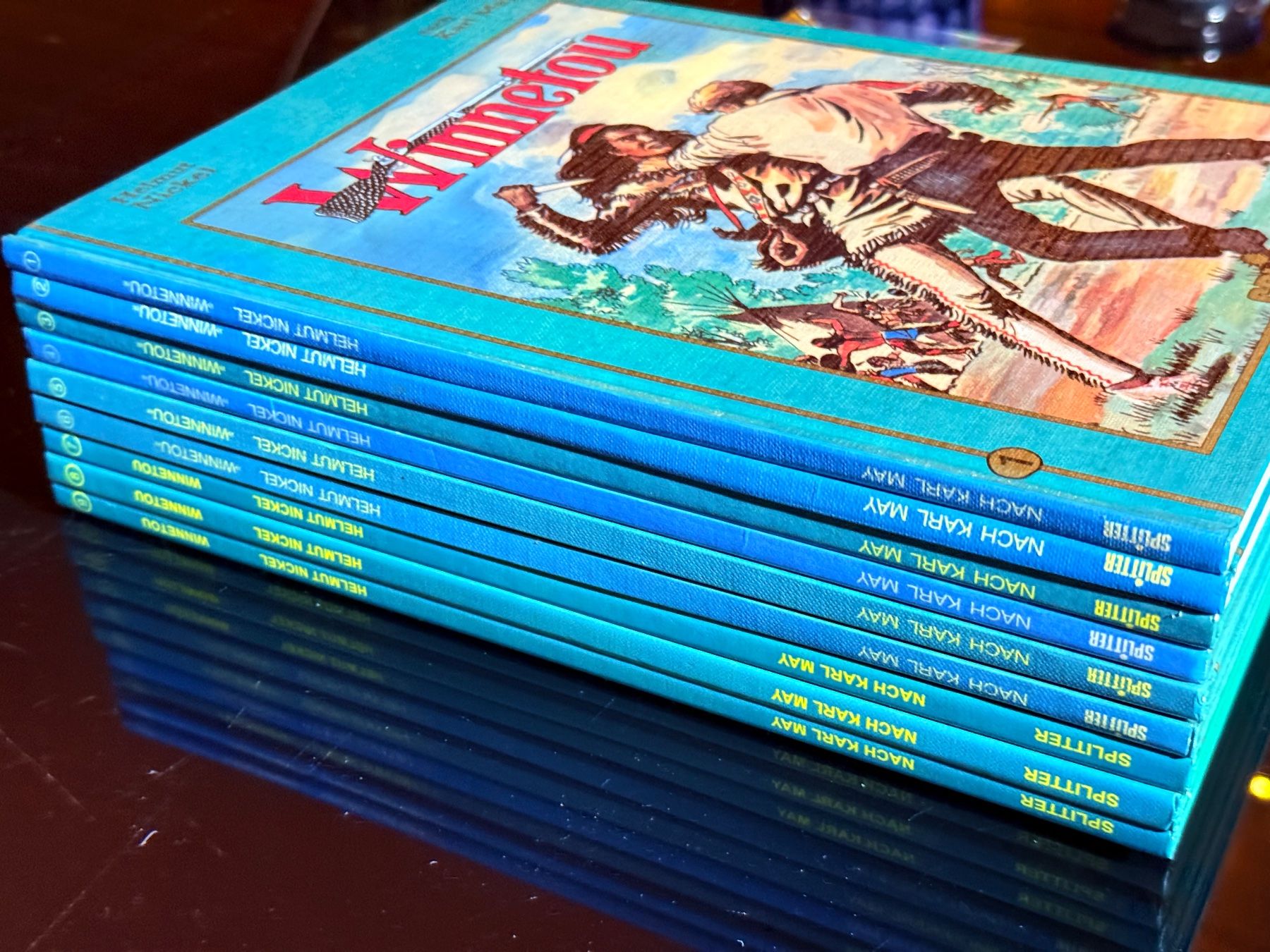 Fumetti: Winnetou Comic-Sammlung Helmut Nickel, 9 Bände! – Usato da Zuerich venduto da SonderArt-Wertgut 6