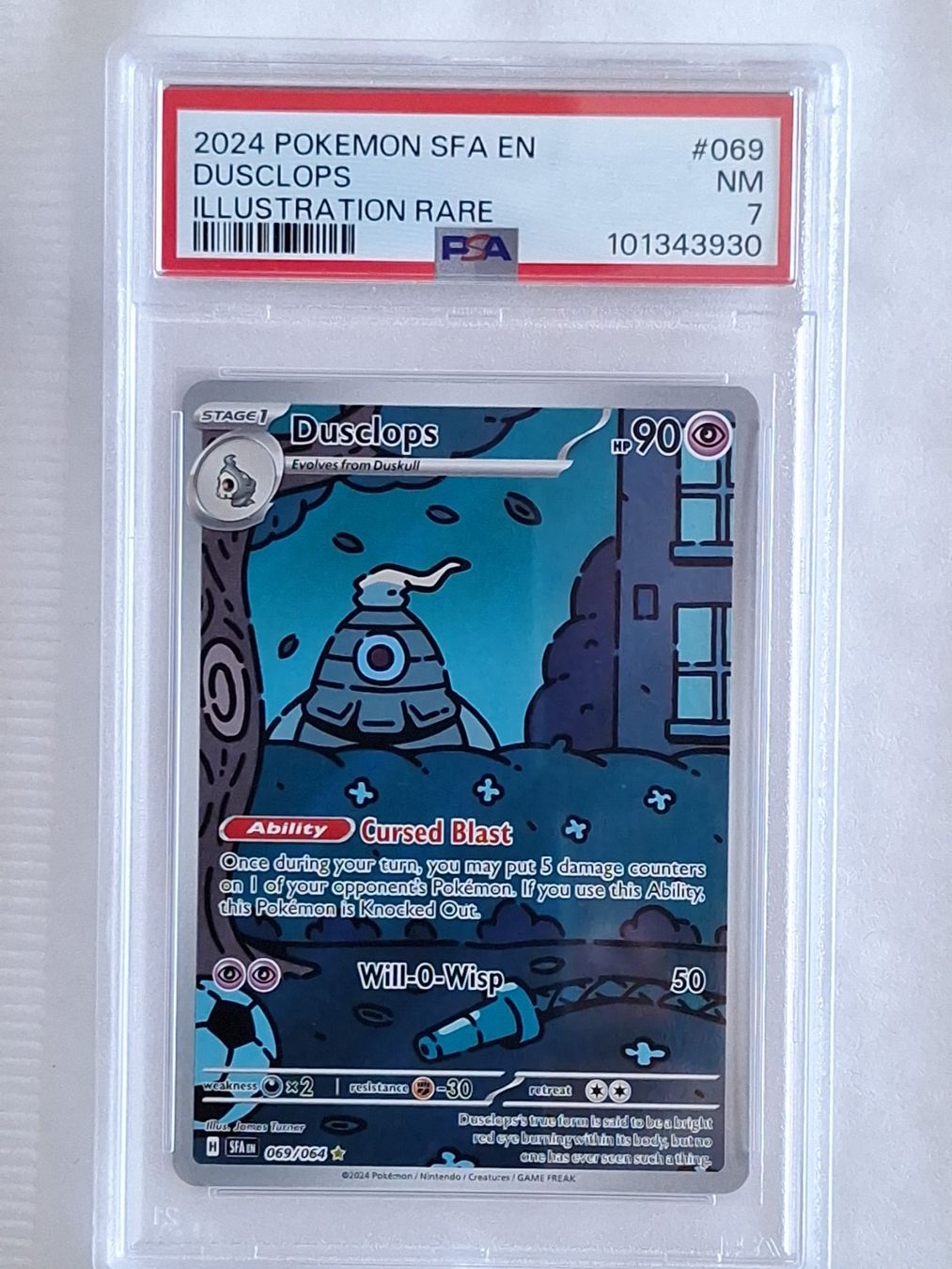 Pokémon Cartes à collectionner: Dusclops - Shrouded Fable - PSA 7 – Neuf (Voir description) à Altstätten SG par sulim