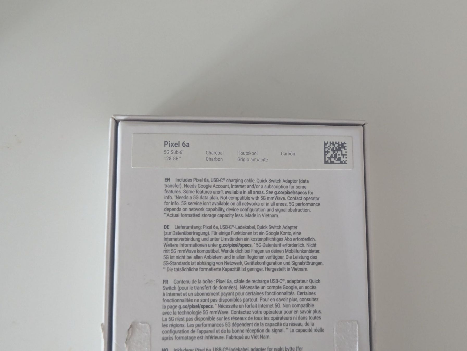 Google Telefoni cellulari / Smartphones: Pixel 6a | 128GB Speicherplatz | mit Hülle – Usato da Wolfhausen venduto da janine621 4