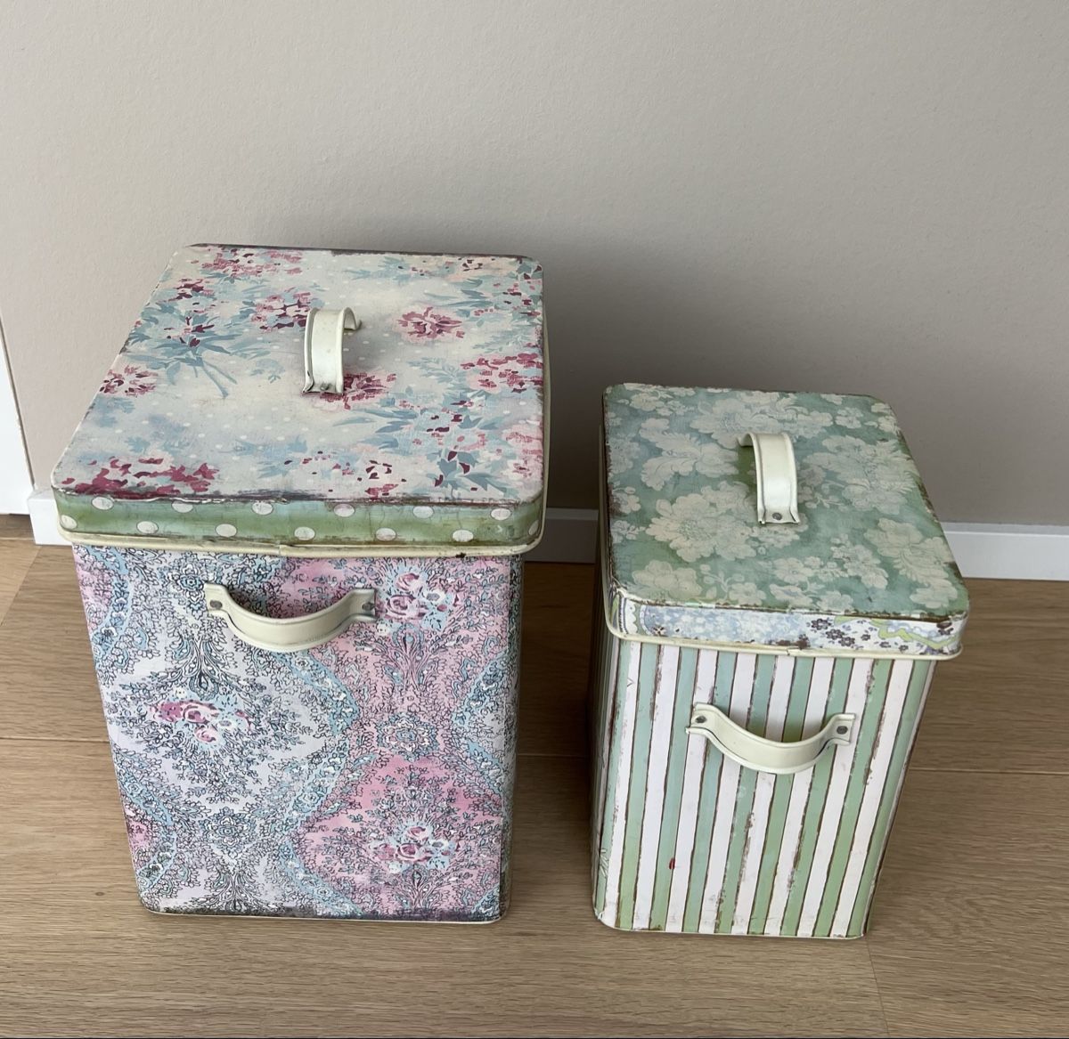Casse di trasporto: Shabby Chic Metall-Boxen – Nuovo (secondo la descrizione) da Degersheim venduto da Starkigel 5