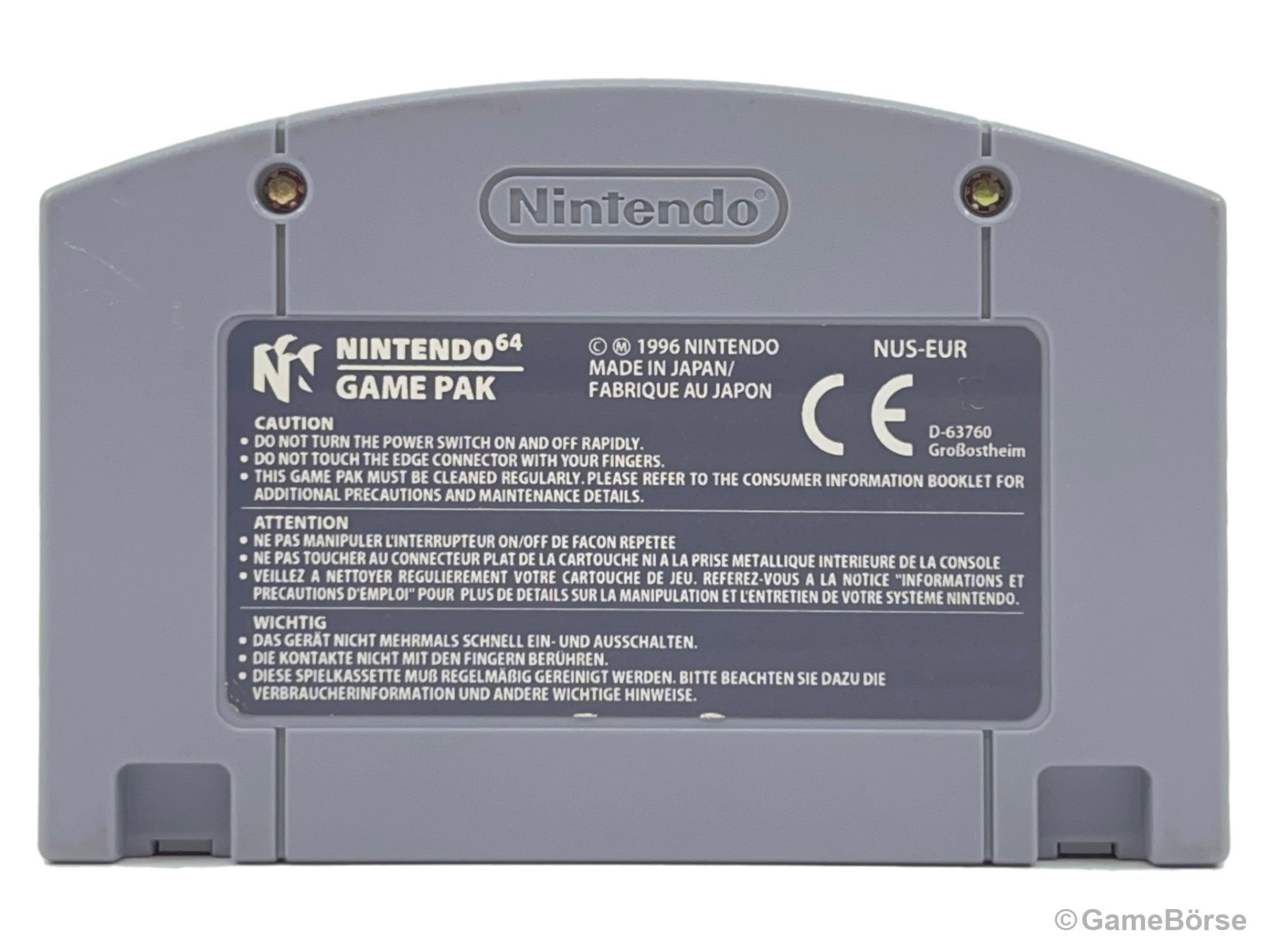 Nintendo Spiele: N64 Blast Corps – Gebraucht aus Stettfurt von GameBoerse 1