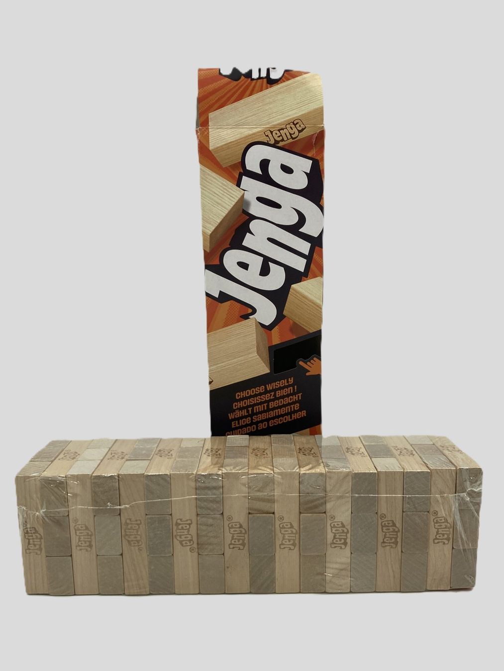 Hasbro Spiele: HASBRO | Jenga | 54 Steine | 6+ – Neu (gemäss Beschreibung) aus Wittenbach von Restwert_St-Gallen