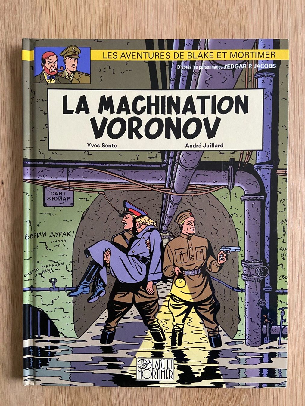 Comics: BLAKE ET MORTIMER / TOME 14 / LA MACHINATION VORONOV – Gebraucht aus Corcelles-près-Payerne von 1562Comics