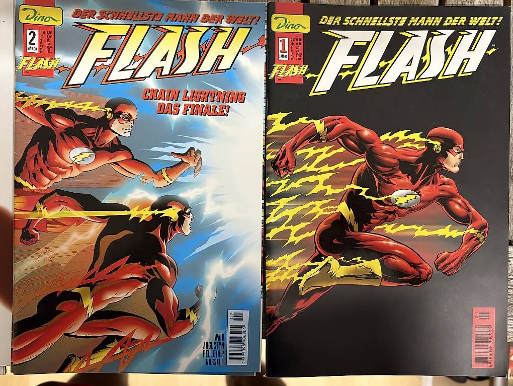 Comics: Flash 1-4, Green Lantern 0-9, und Team Up 1-4 – Gebraucht aus Schleinikon von kar_8ww7
