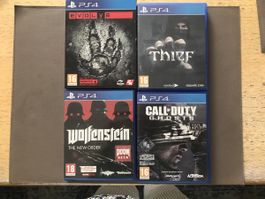4Games für PS4 gemäß Bild