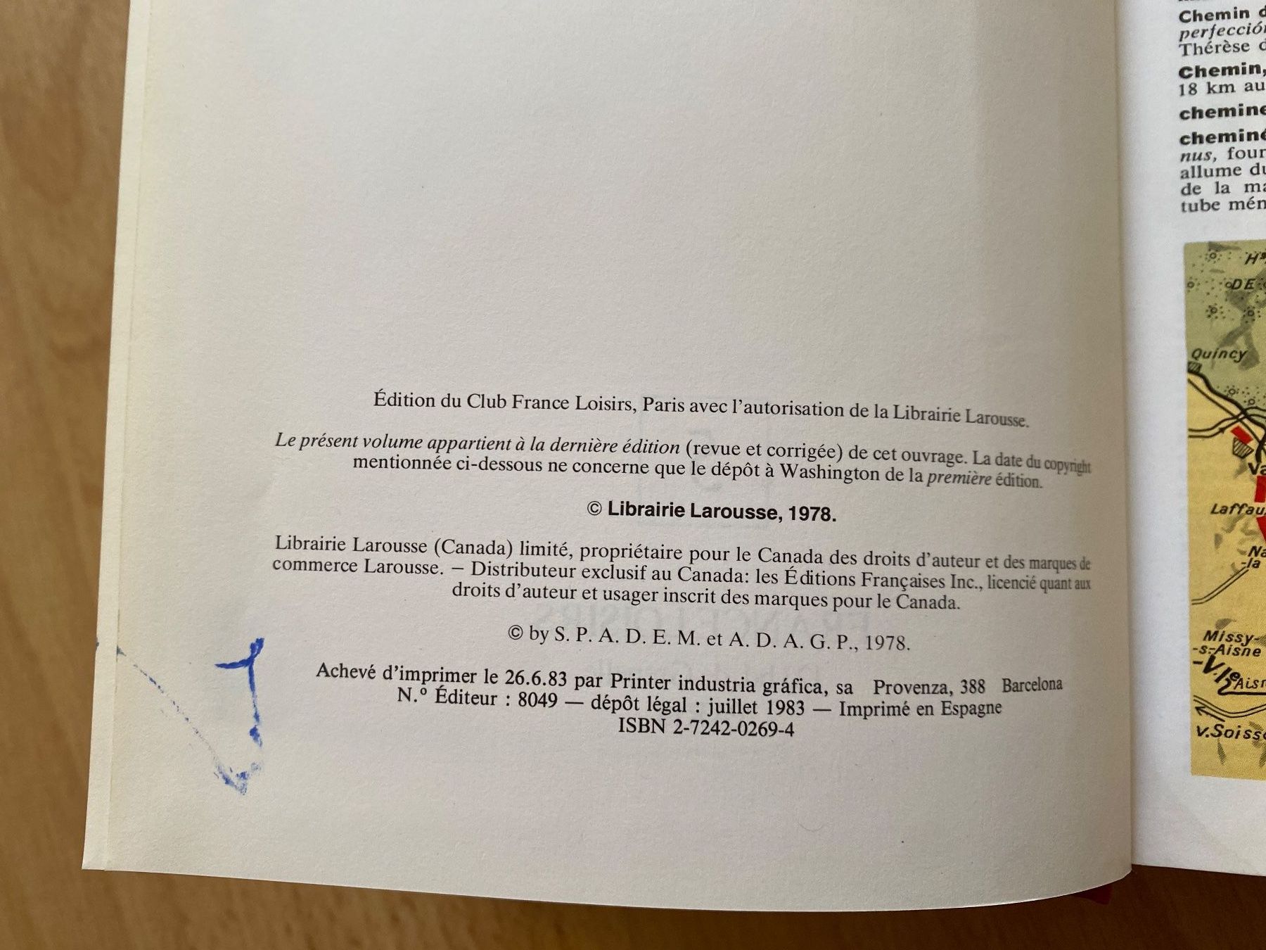 Libri: Encyclopédie complète Larousse de 1978 – Usato da La Neuveville venduto da e_perriard 3