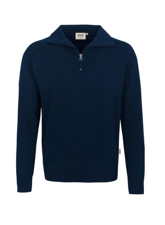 Hakro Premium Zip-Sweatshirt, Dunkelblau, Gr. M - Top!