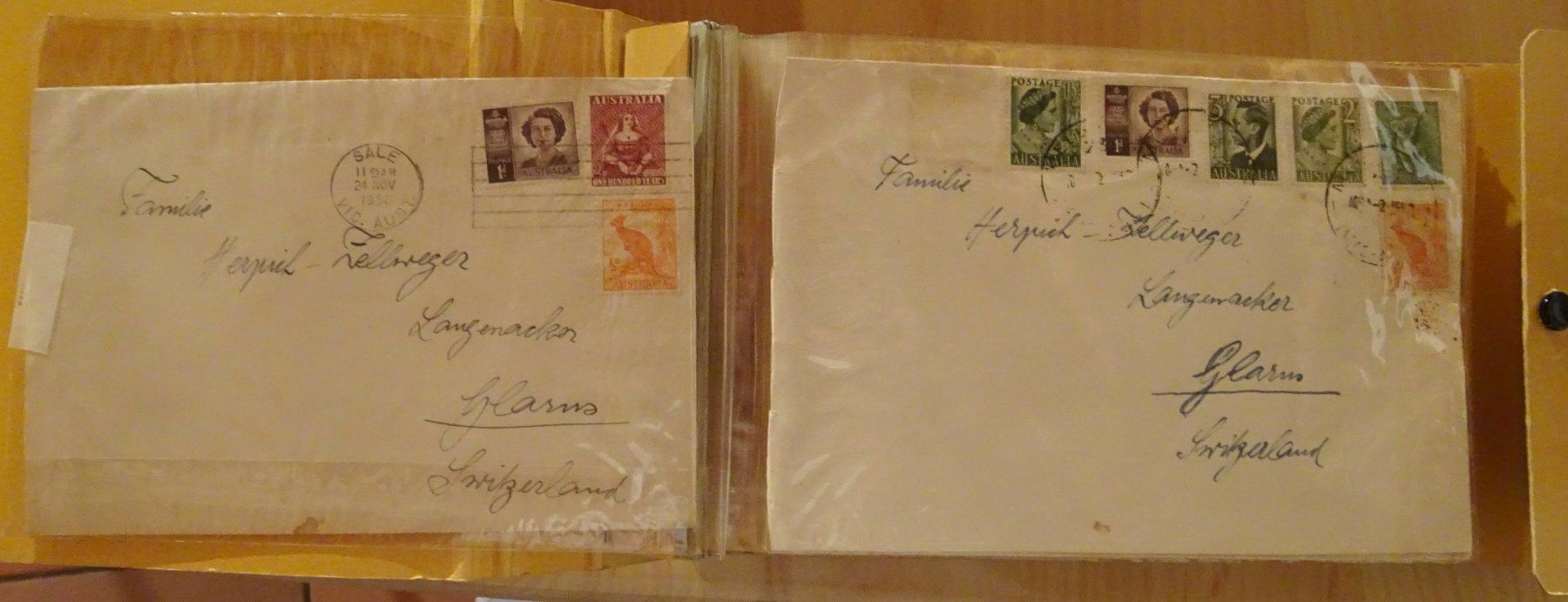 Tutti i francobolli: Briefmarken Australien Belege – Usato da Feldbrunnen venduto da MarcusSO 1