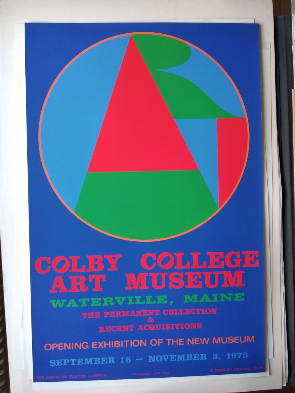 Foto & Immagini: ROBERT INDIANA - COLBY COLLEGE – Usato da Goldach venduto da Gaip 1