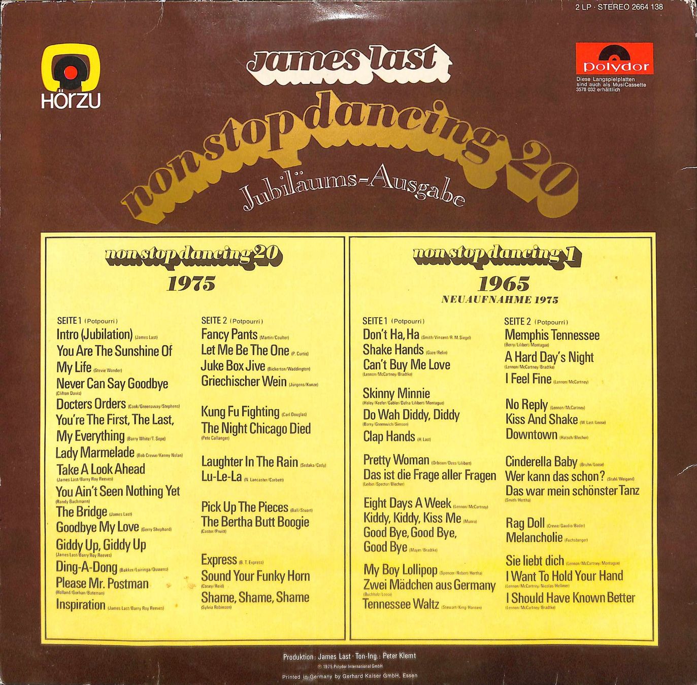 Dischi in vinile: LP: James Last Jubiläums-Ausgabe  2LPs – Usato da Trimmis venduto da Beax72 1