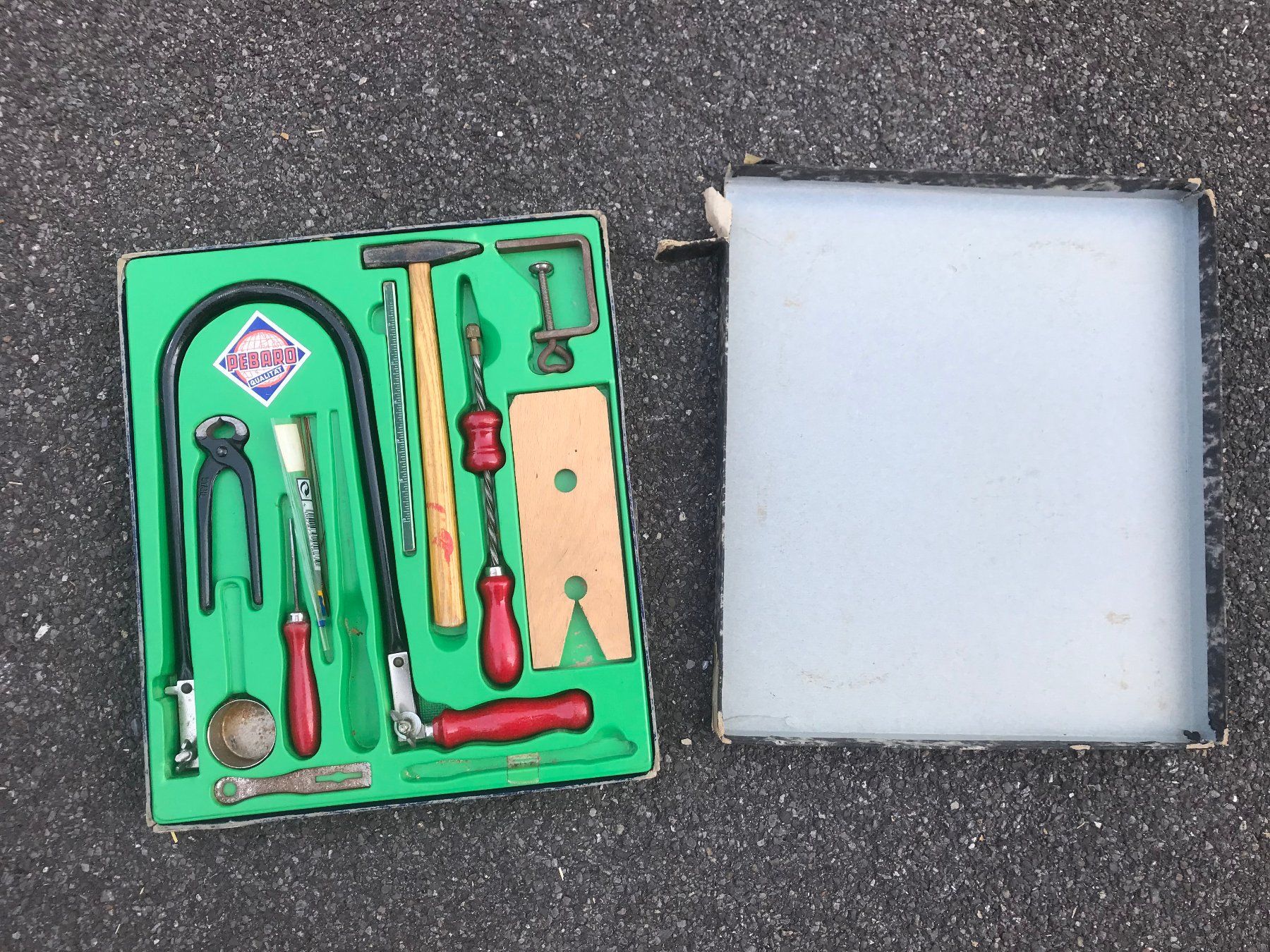 Kit bricolage: Laubsäge-Set Laubsägekasten Pebaro – Usato da Unterkulm venduto da Fabulirius 1