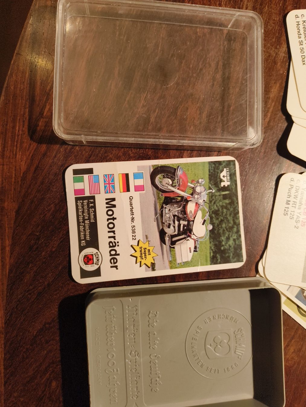 Giochi: Quartett Schmid Motorräder Nr 538 22 – Usato da stettlen venduto da VintageBern_ch 2