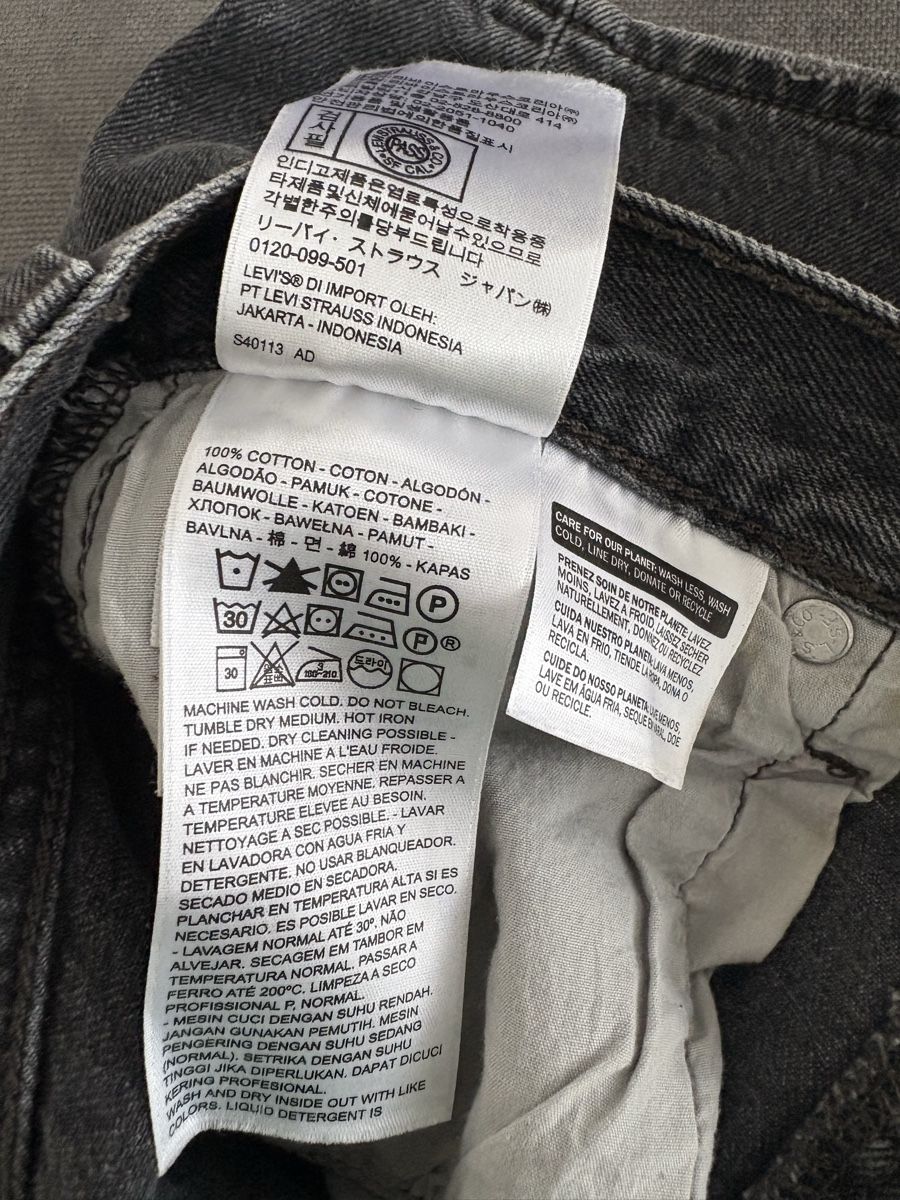 Levi's Gonne: Levi's Premium Minirock, Gr. 26, Grau – Usato da Wimmis venduto da rimnakit 3