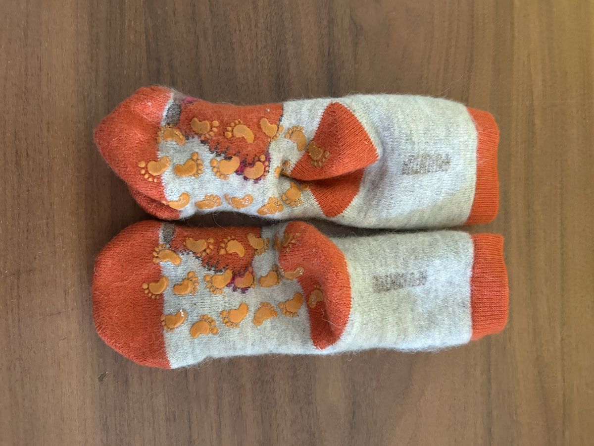 Calze per bambini: Warme Socken mit Alpaka-Muster, Grösse 23-26 – Usato da Steffisburg venduto da Kudiru 1