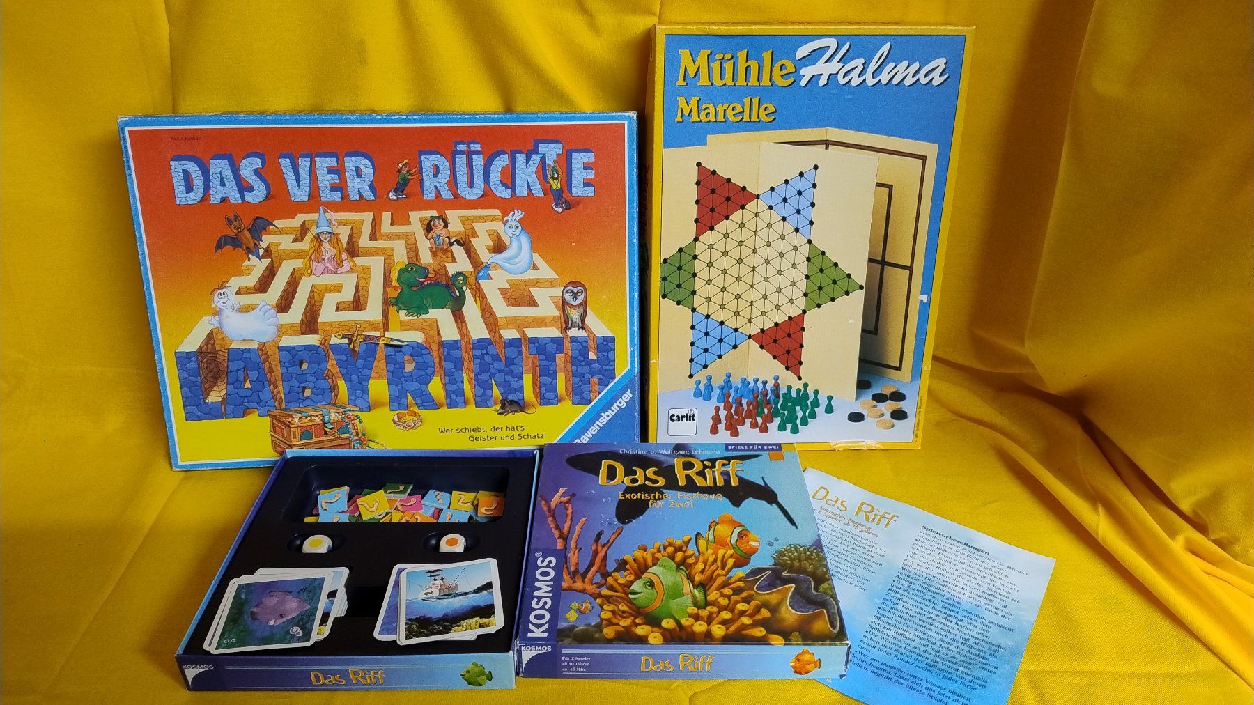 Spiele: Gesellschaftsspiel Set – Gebraucht aus Felben-Wellhausen von Wisi35 1