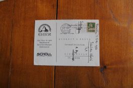 1926 PK Schreibwaren Scholl Bern,an Lienert&Kälin Einsiedeln