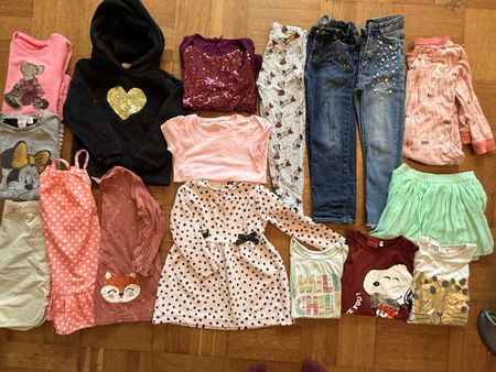 Kleiderpaket Mädchen gr 110/116
