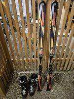 Nordica Ski mit bindung und Salamon Schuhe
