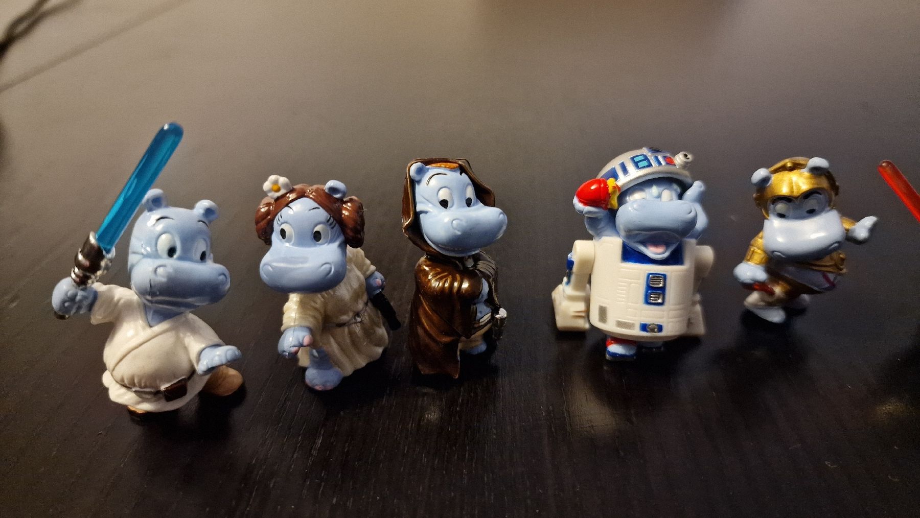 Star Wars Giocattoli: Figurines Kinder Hippo Star Wars – Nuovo (secondo la descrizione) da Bussigny venduto da Clapman 2