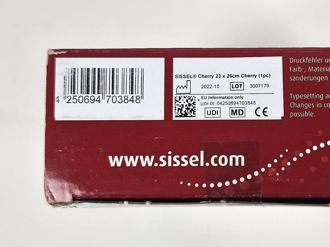 Kissen: Sissel Kirschkernkissen Cherry – Neu (gemäss Beschreibung) aus Basel von Restwert_Basel 4