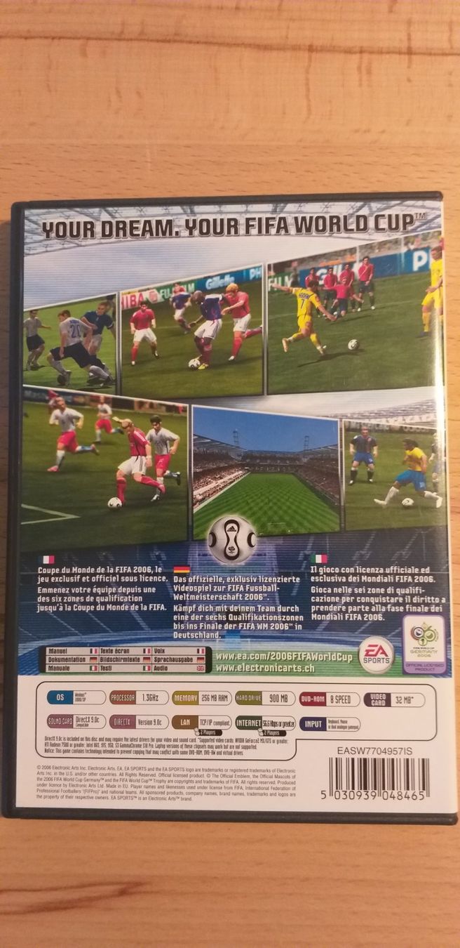 Giochi: FIFA Gaming Controller USB mit FIFA World Cup 2006 für PC – Usato da Tuggen venduto da scherom74 2