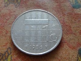 PAYS-BAS  Nederland  1  Gulden  1986  (P)