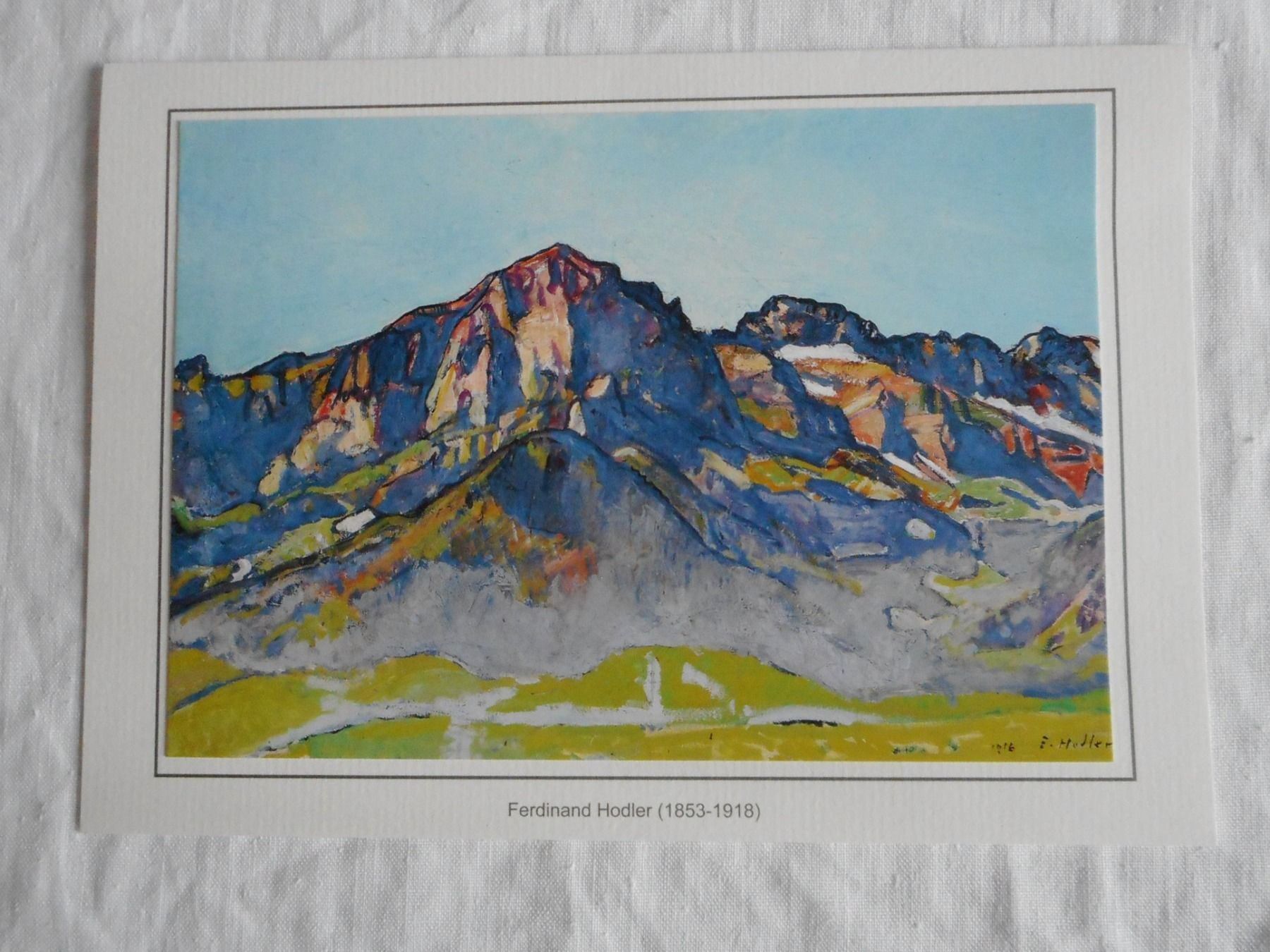Cartoline postali: Kunstkarte - Ferdinand Hodler – Nuovo e nell'imballaggio originale da Niederlenz venduto da Berghem