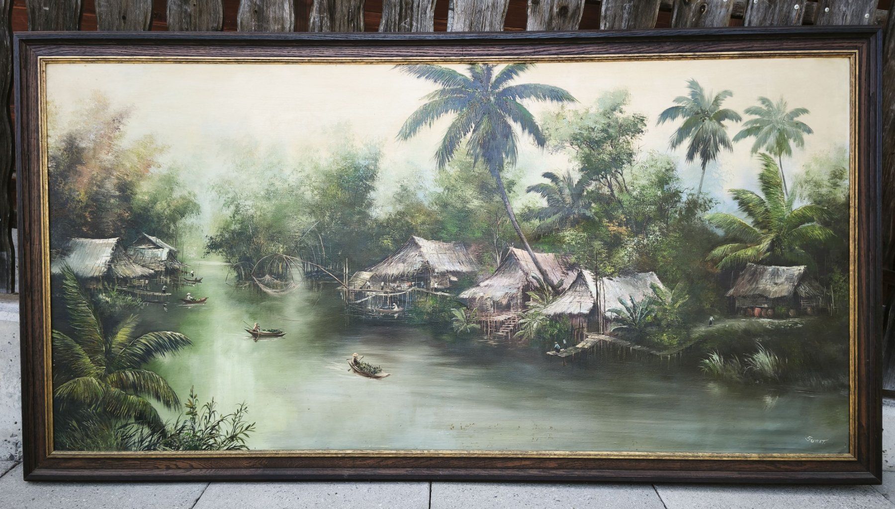 Foto & Immagini: Ölgemälde aus Thailand – Usato da Kaufdorf venduto da Zaumar 3