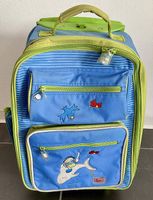 Trolley Sigikid con ruote blu e verde per bambini