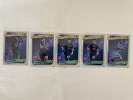 25/26 Topps Finest PSG Lot "Priced Footballers" Doue etc.